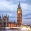 Big Ben in the evening showing data breach